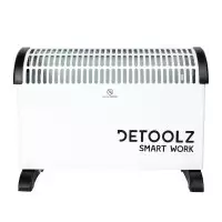  Convector electric Detoolz, 2KW, 3 trepte de putere, cu termostat reglabil